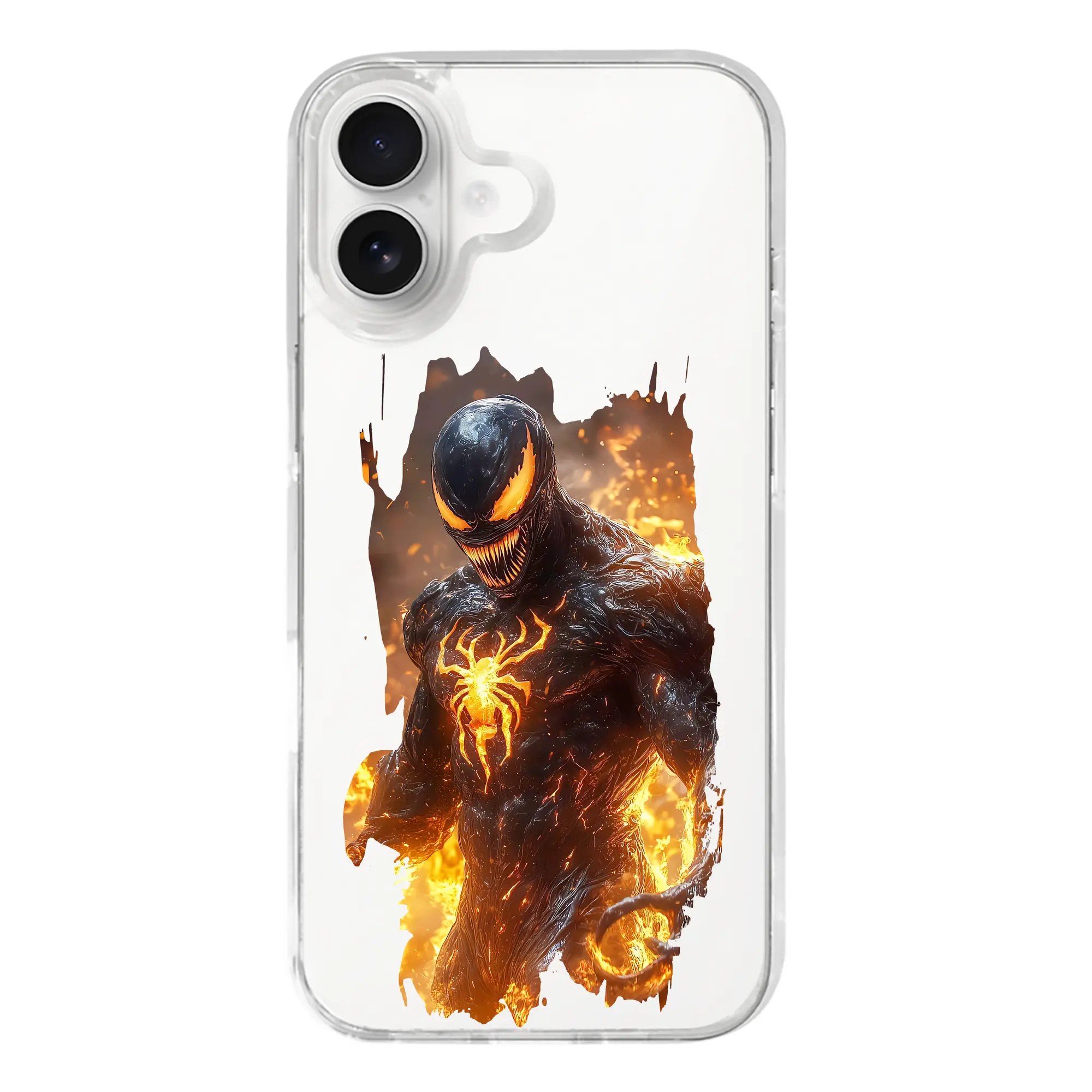 ヴェノム グッズ,ヴェノム - iPhone 17シリーズ 透明スマホケース – 薄型・耐衝撃・精密フィット保護カバー